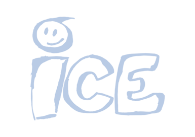 handgezeichnetes Logo: Internationale Freiwilligendienste ICE e.V.